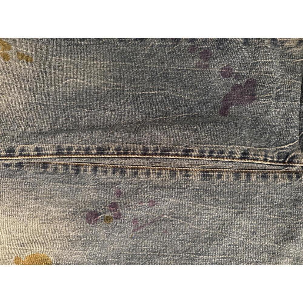 NWOT Pilcro By Anthropologie Boyfriend Painted Jeans Size 27 - Picture 6 of 8